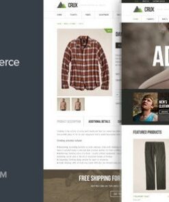 Crux – A Modern And Lightweight WooCommerce Theme