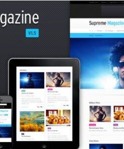 Supreme – Retina Responsive Magazine/Blog WP Theme
