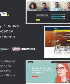 Aduma – Consulting, Finance WordPress Theme