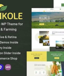 Agrikole – Responsive WordPress Theme for Agriculture & Farming