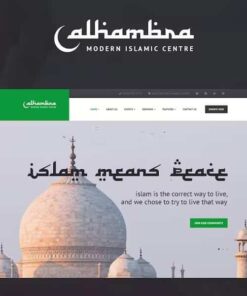 Alhambra – Mosque & Islamic Centre Church WordPress Theme + RTL