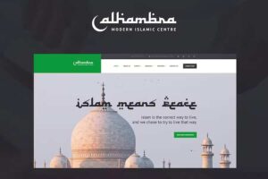 Alhambra – Mosque & Islamic Centre Church WordPress Theme + RTL