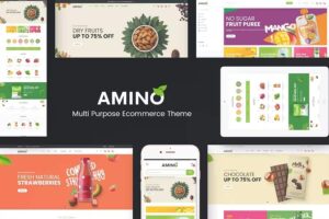 Amino – Organic & Food WordPress Theme