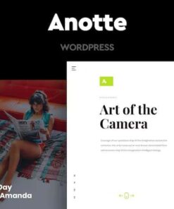 Anotte – Horizontal Photography WordPress Theme