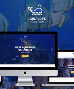 Aqualots – Aquarium Installation and Maintanance Services WordPress Theme