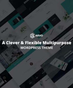 Arvo – A Clever & Flexible Multipurpose WordPress Theme