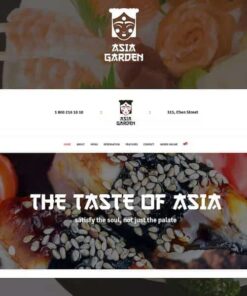 Asia Garden – Asian Food Restaurant WordPress Theme