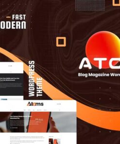 Atoms – WordPress Magazine and Blog Theme