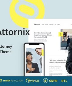 Attornix – Attorney & Lawyer WordPress Theme
