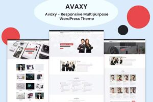 Avaxy – Responsive Multipurpose WordPress Theme