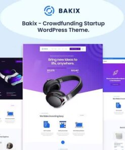 Bakix – Crowdfunding Startup and FundraisingWordPress Theme