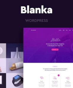 Blanka – One Page WordPress Theme