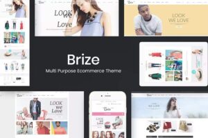 Brize – Responsive WooCommerce Fashion Theme