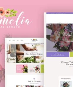 Camelia – A Floral Studio Florist WordPress Theme