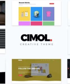 Cimol – Responsive One & Multi Page Portfolio Theme