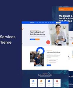 Cloven – IT Solutions Services Company WordPress Theme + RTL