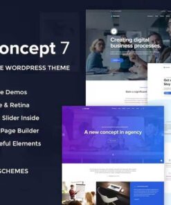 Concept Seven – Responsive Multipurpose WordPress Theme