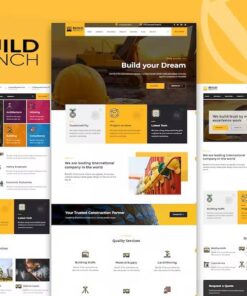 Construction Building WordPress Theme – Buildbench