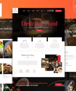 Deliciko – Restaurant WordPress Theme