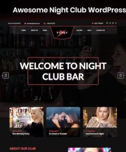 Domex – Night Club WordPress Theme