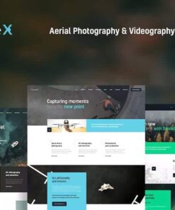 DroneX – Aerial Photography & Videography WordPress Theme
