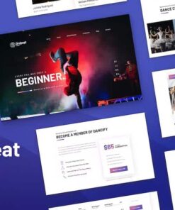 Dropbeat – Creative Dance Studio WordPress Theme