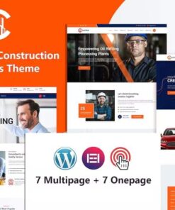 Dustra- Factory Industrial & Construction WordPress Theme