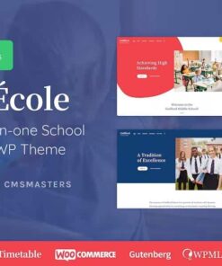 Ecole – Education & School WordPress Theme