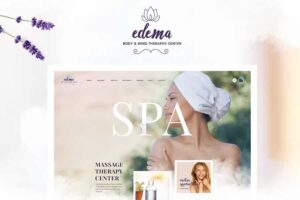 Edema – Wellness & Spa WordPress Theme