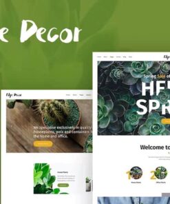 Edge Decor – A Modern Gardening & Landscaping WordPress Theme