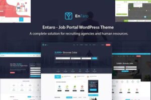 Entaro – Job Portal WordPress Theme