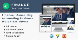 Finance – Consulting Accounting WordPress Theme