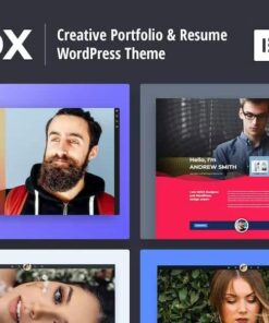 FLOX – Personal Portfolio & Resume WordPress Theme