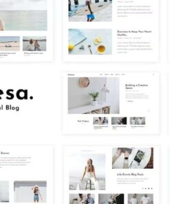 Ganesa – Minimal WordPress Personal Blog Theme