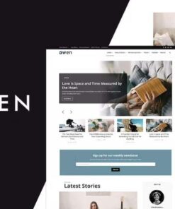 Gwen – Creative Personal WordPress Blog Theme