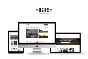 Hobo – Digital Nomad Travel Lifestyle Blog WordPress Theme