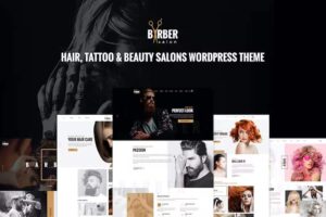 Barber – Hair, Tattoo & Beauty Salons WordPress Theme