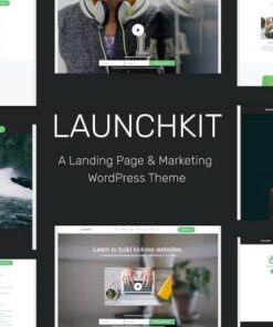 Launchkit Landing Page & Marketing WordPress Theme – Marketing