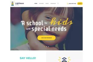Lighthouse – School for Kids with Disabilities & Special Needs WordPress Theme