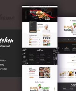 Livekitchen – Restaurant Cafe WordPress Theme