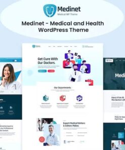 Medinet – Medical and Health WordPress Theme +RTL