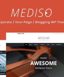 Mediso – Corporate One-Page Blogging WP Theme