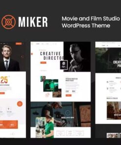 Miker – Movie and Film Studio WordPress Theme