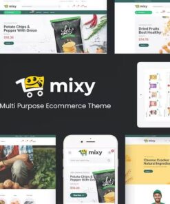 Mixy – Organic Food Store WordPress Theme