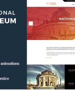 Museum – Responsive WordPress Theme