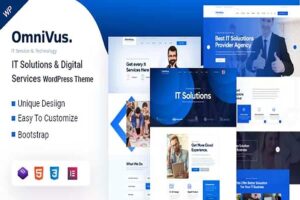 Omnivus – IT Solutions & Services WordPress Theme