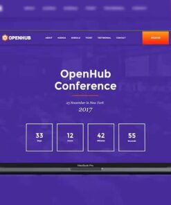 OpenHub – A Stylish Events & Conference Theme