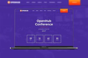 OpenHub – A Stylish Events & Conference Theme