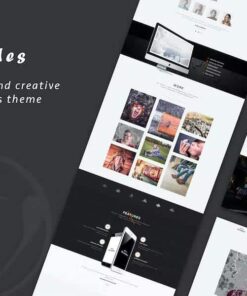 Oreades – Creative One-Page WordPress Theme