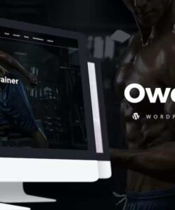 Owen – Personal trainer & SportOne Page Landing WordPress theme